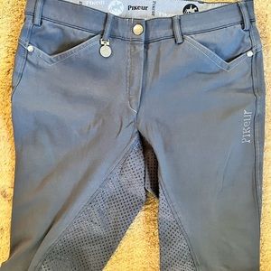 Pikuer full seat breeches with a little bling.